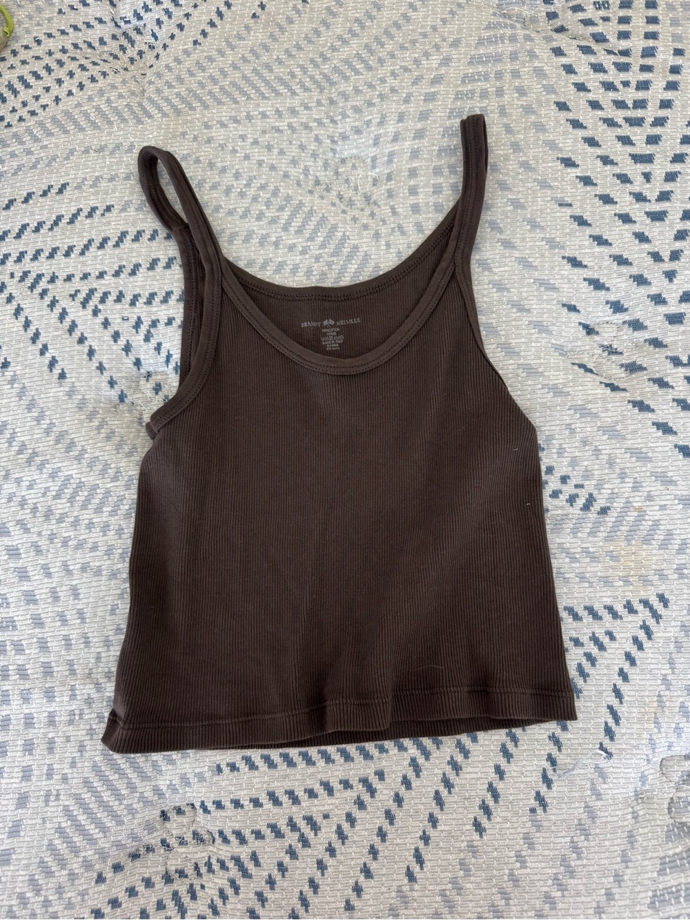 brandy melville ribbed tank top NWT